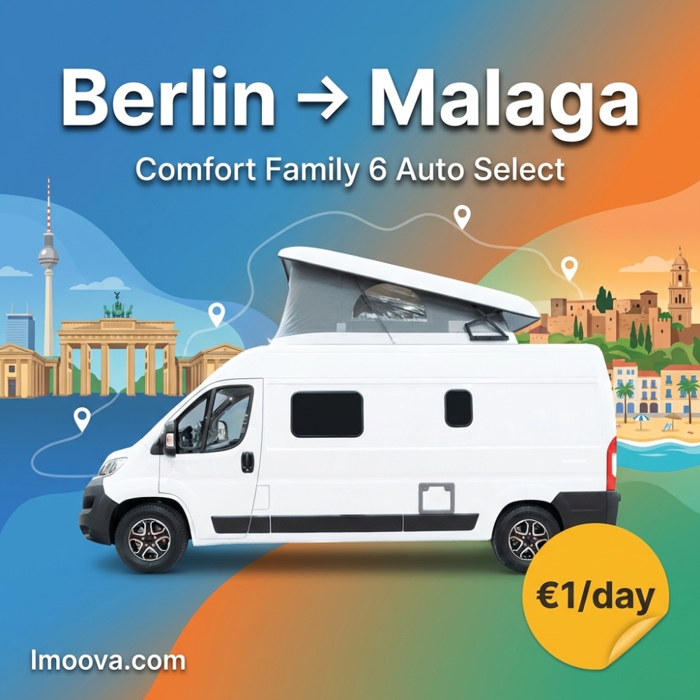 Comfort Family 6 Auto Select - Berlin to Malaga