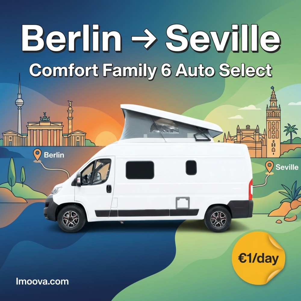 Comfort Family 6 Auto Select - Berlin to Seville