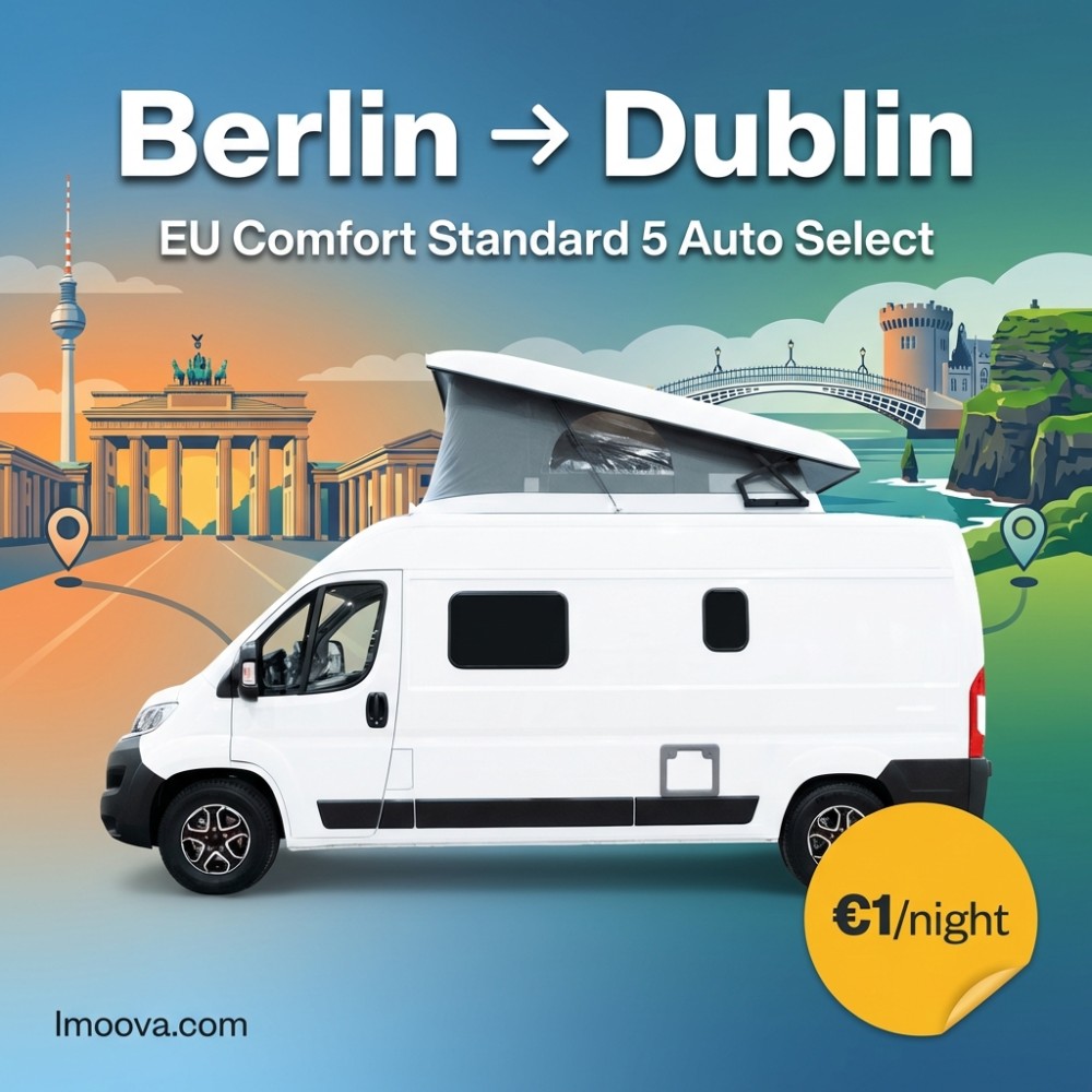EU Comfort Standard 5 Auto Select - Berlin to Dublin