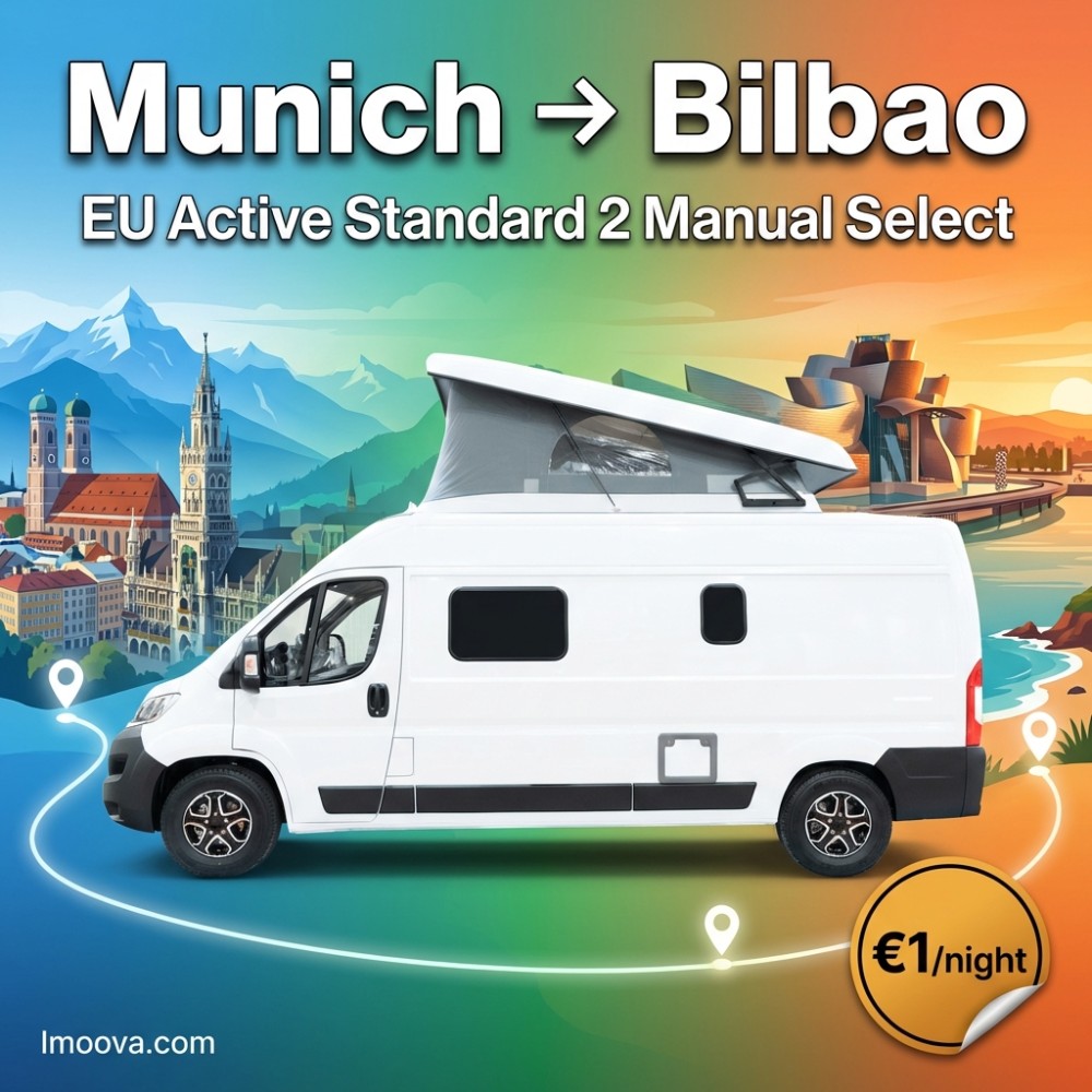 EU Active Standard 2 Manual Select available for relocation from Munich to Bilbao