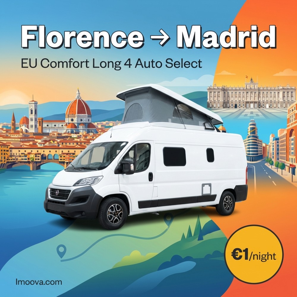 EU Comfort Long 4 Auto Select - Florence to Madrid