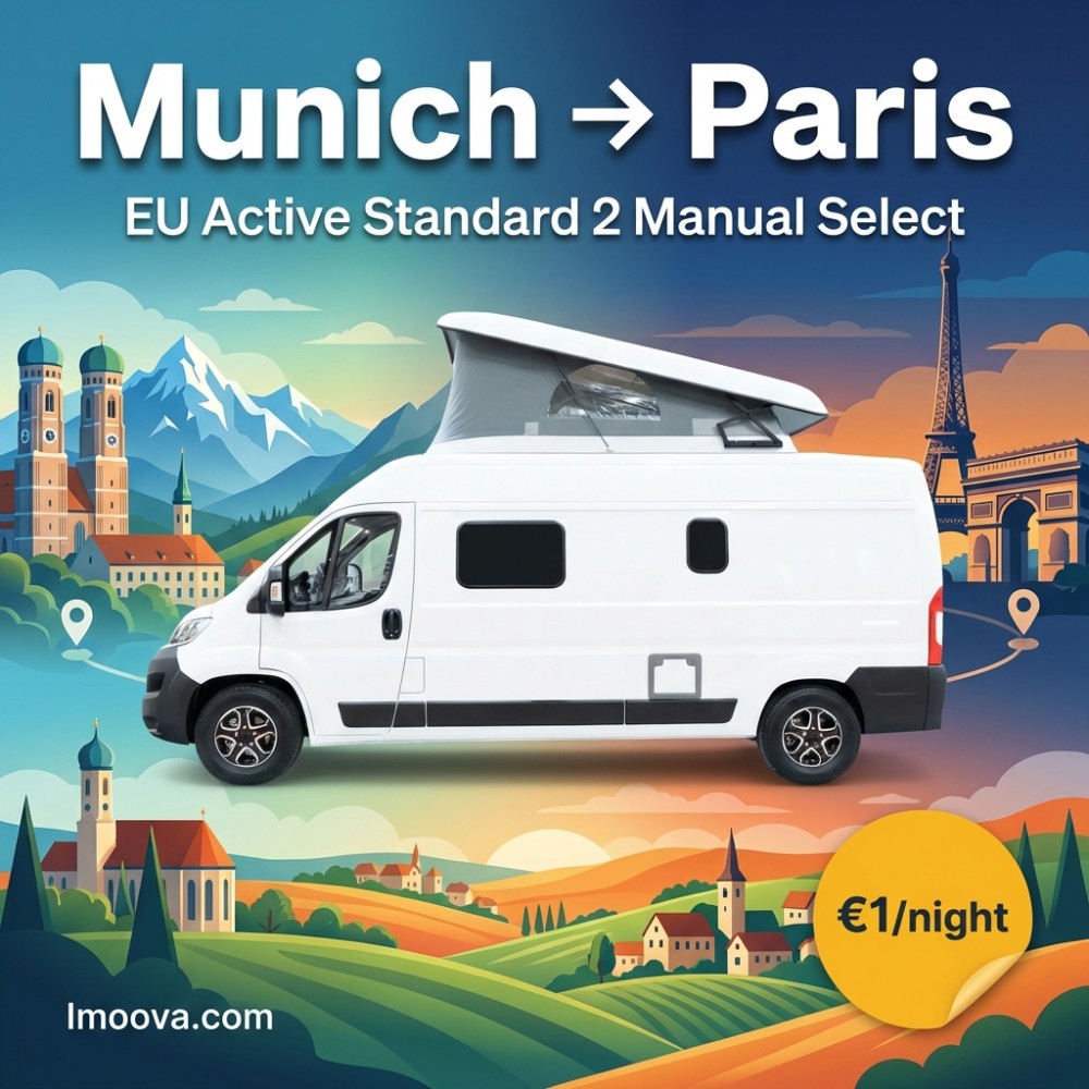 EU Active Standard 2 Manual Select - Munich to Paris