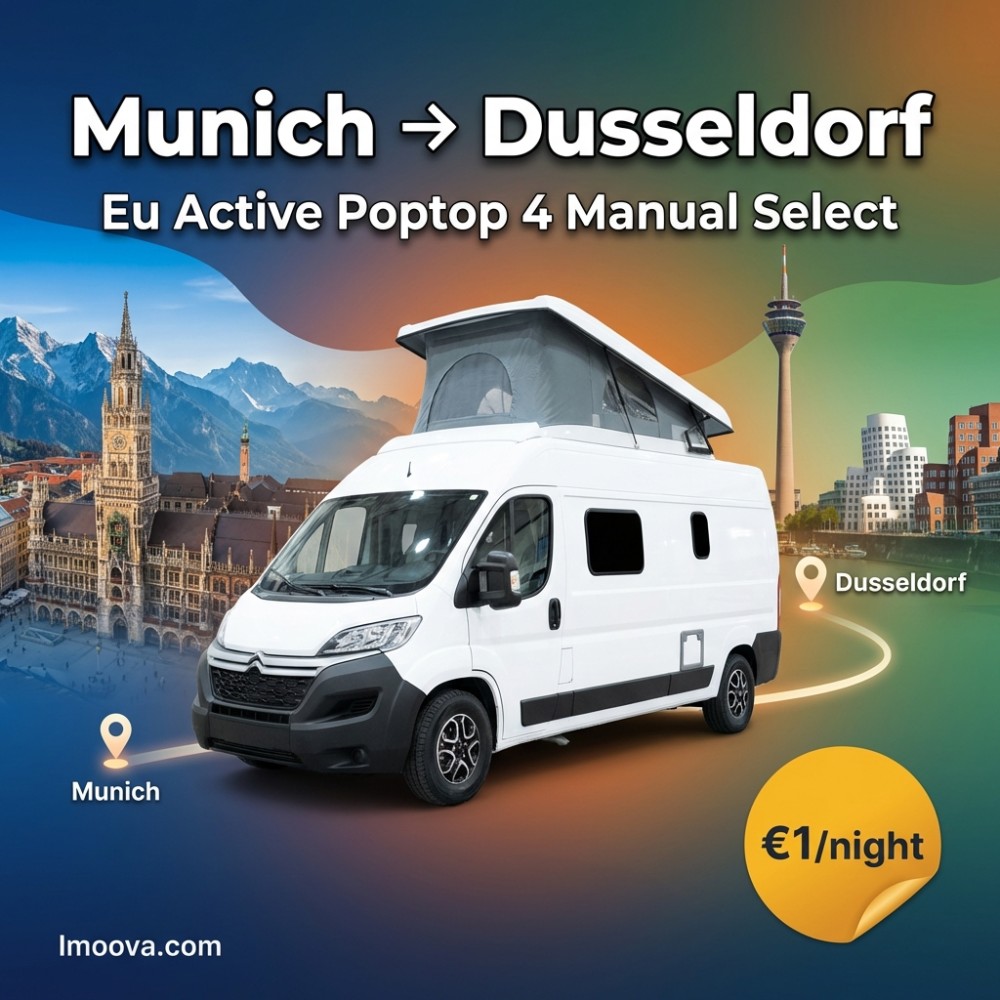 Eu Active Poptop 4 Manual Select available for relocation from Munich to Dusseldorf