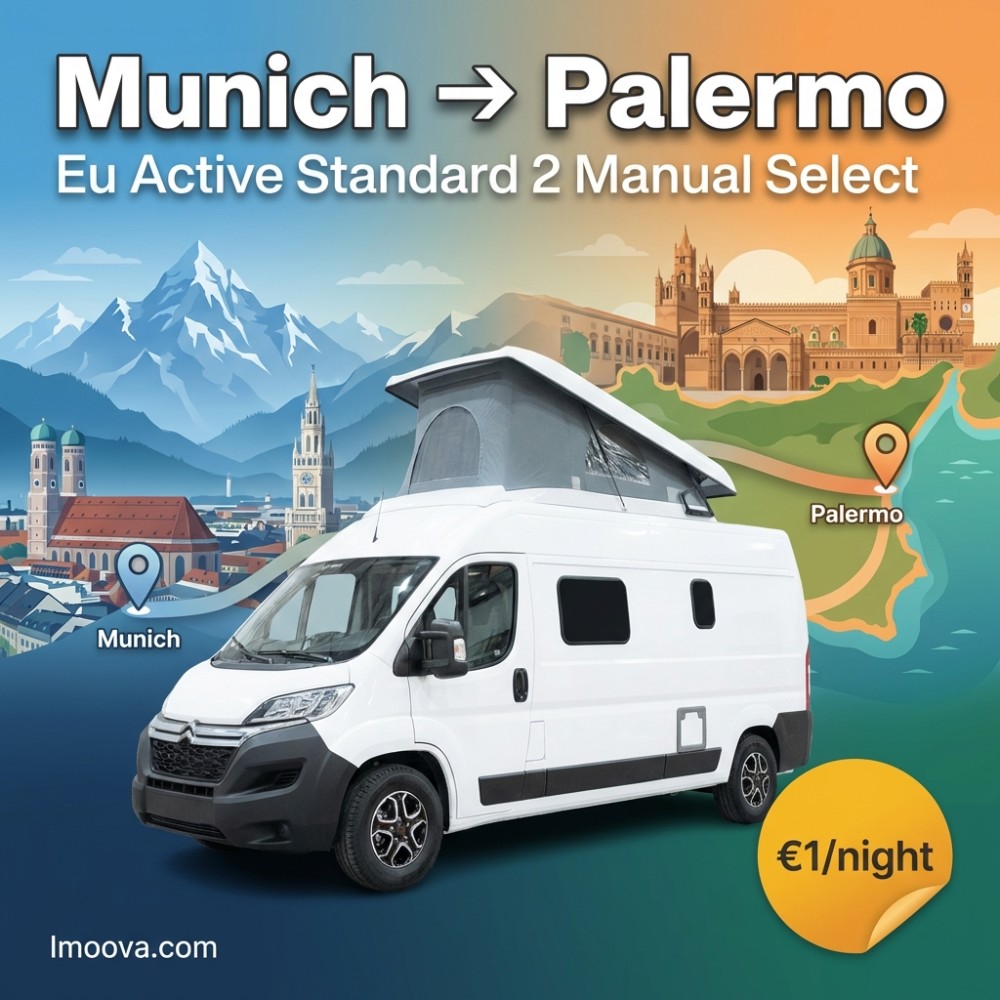 Eu Active Standard 2 Manual Select available for relocation from Munich to Palermo