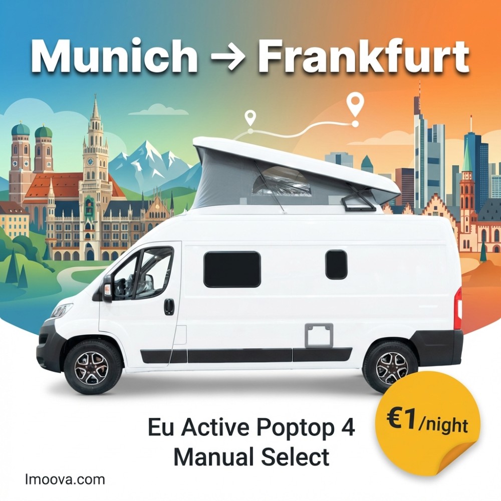 Eu Active Poptop 4 Manual Select available for relocation from Munich to Frankfurt