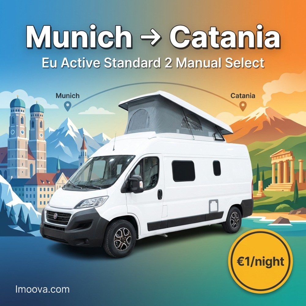 Eu Active Standard 2 Manual Select available for relocation from Munich to Catania