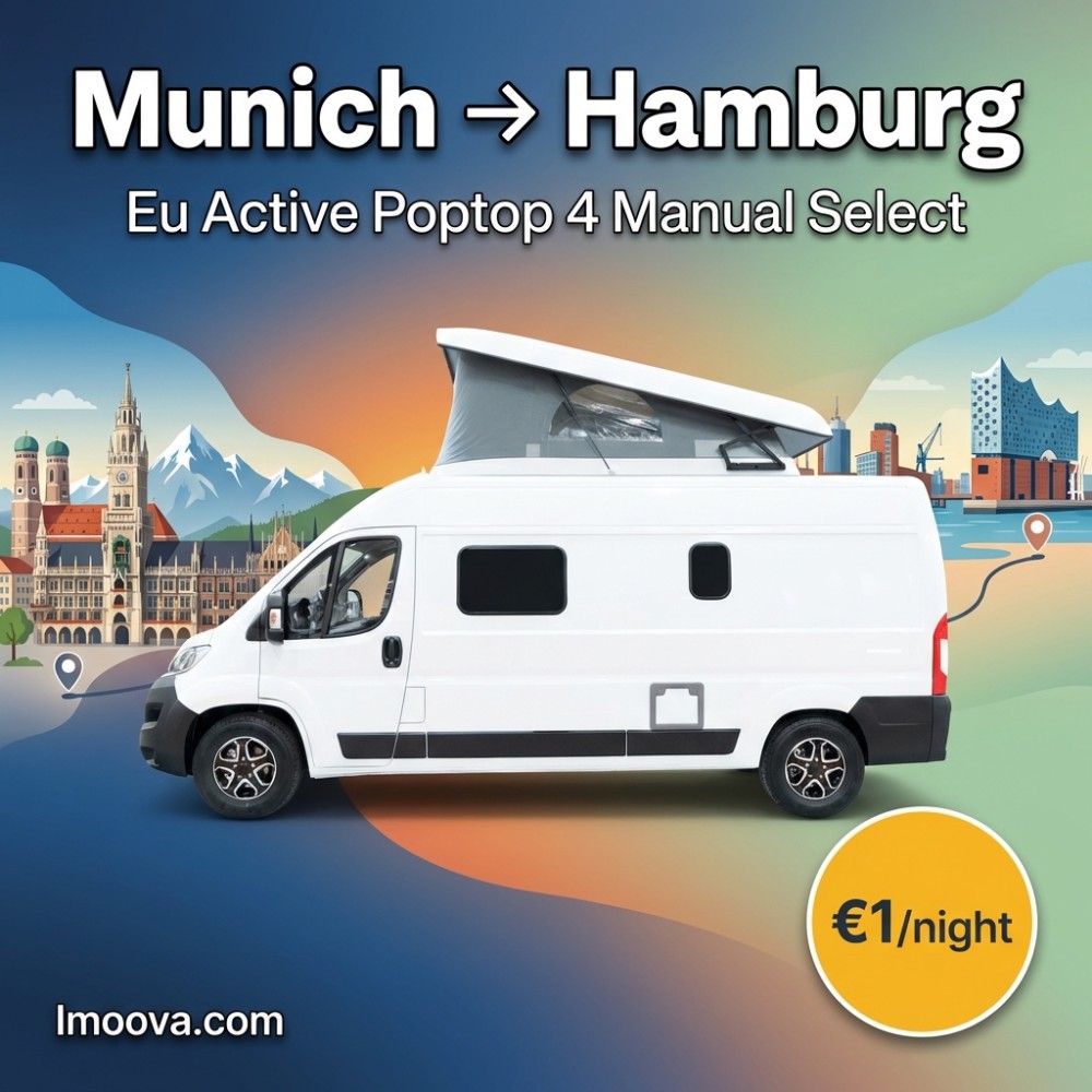 Eu Active Poptop 4 Manual Select available for relocation from Munich to Hamburg