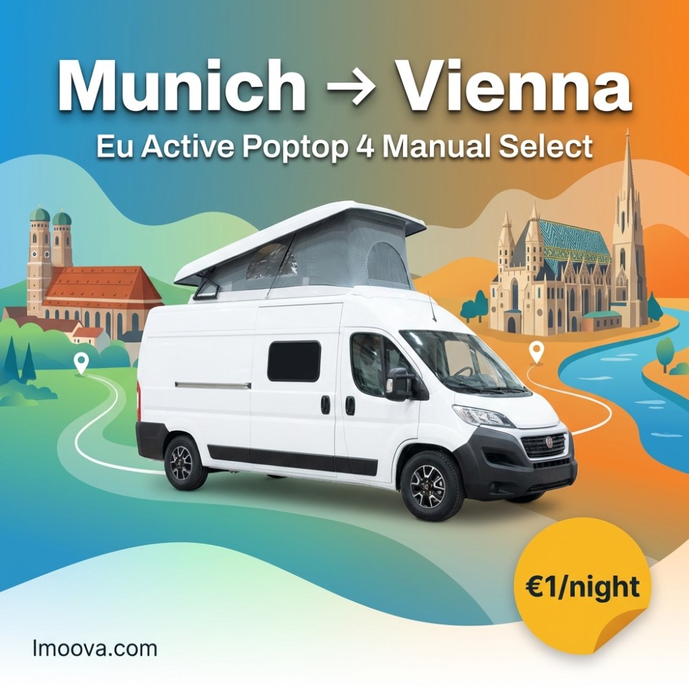 Eu Active Poptop 4 Manual Select available for relocation from Munich to Vienna
