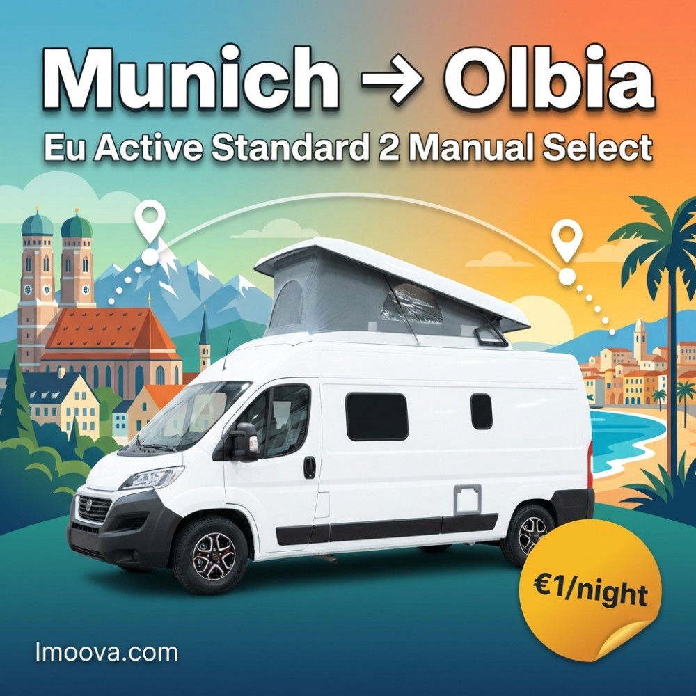 Eu Active Standard 2 Manual Select available for relocation from Munich to Olbia