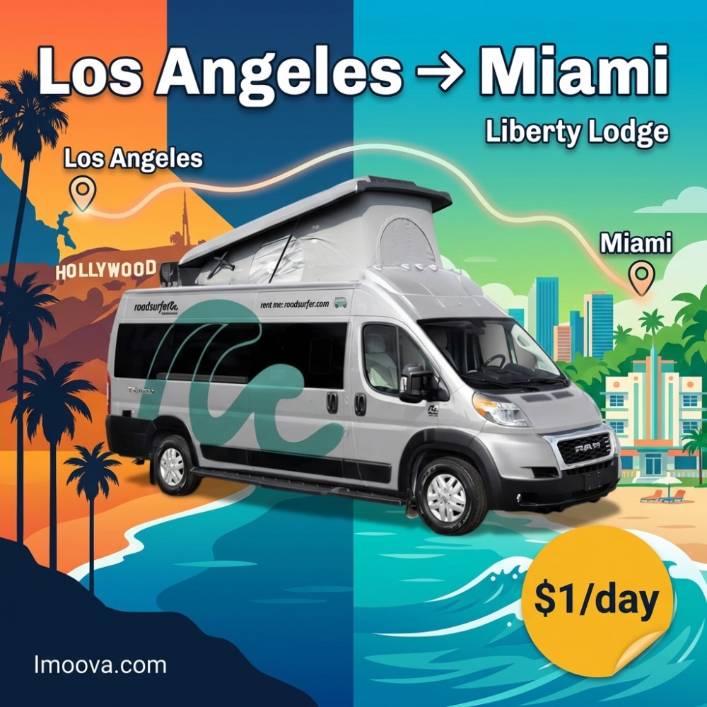 Liberty Lodge available for relocation from Los Angeles to Miami