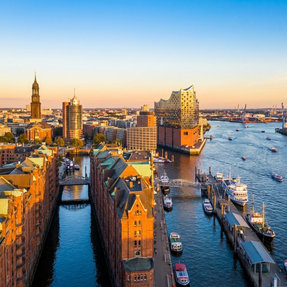 Hero image of Hamburg