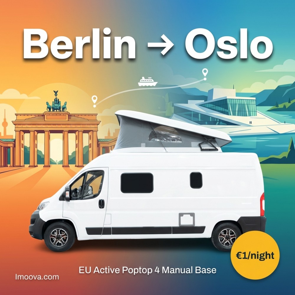 EU Active Poptop 4 Manual Base - Berlin to Oslo