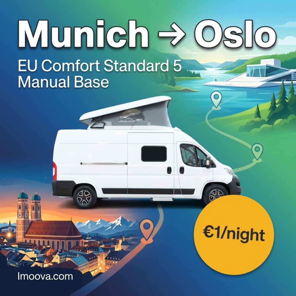 EU Comfort Standard 5 Manual Base - Munich to Oslo
