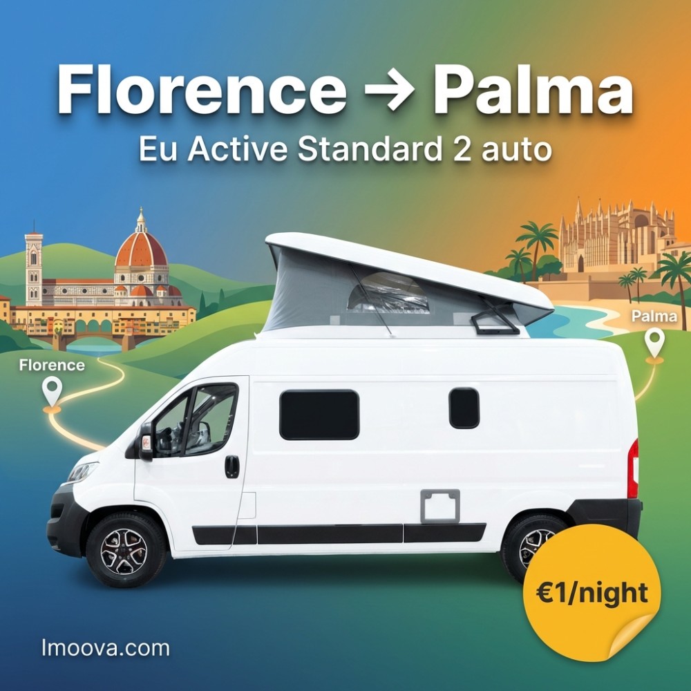 Eu Active Standard 2 auto - Florence to Palma