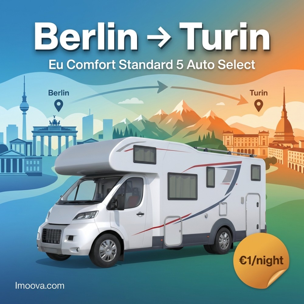 Eu Comfort Standard 5 Auto Select - Berlin to Turin