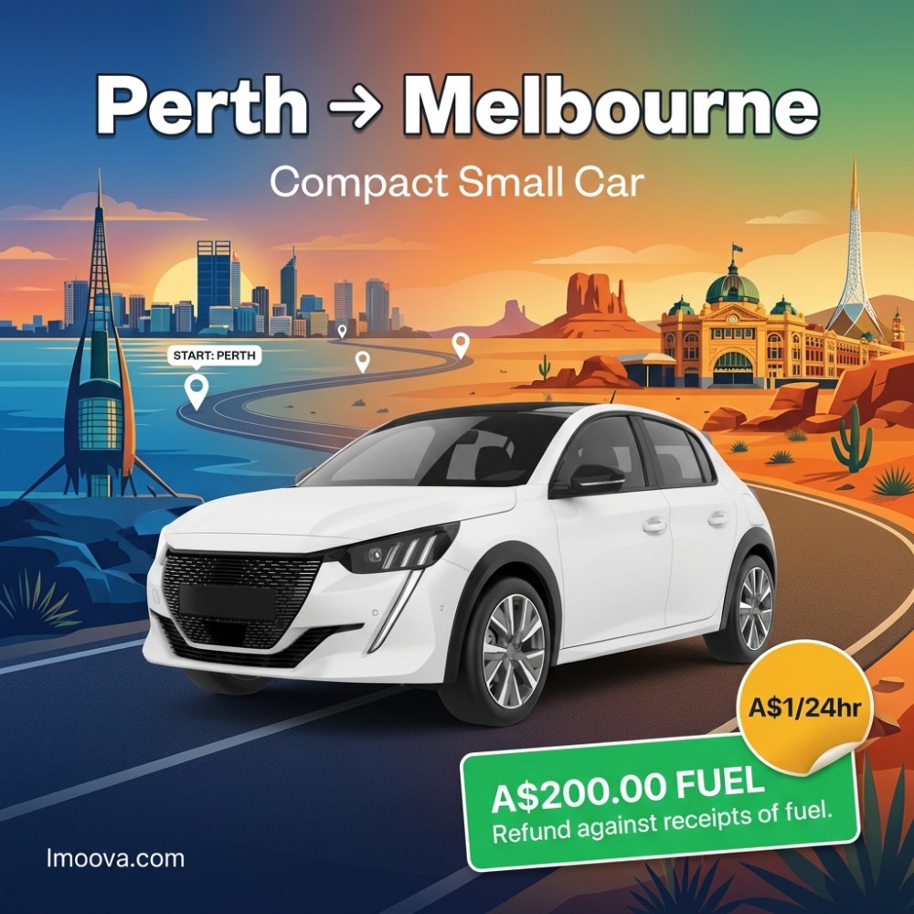 Compact Small Car - Perth to Melbourne