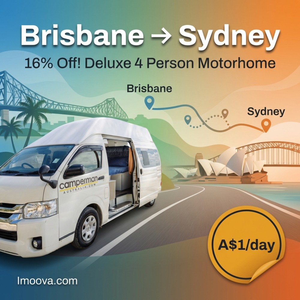 16% Off! Deluxe 4 Person Motorhome - image 1
