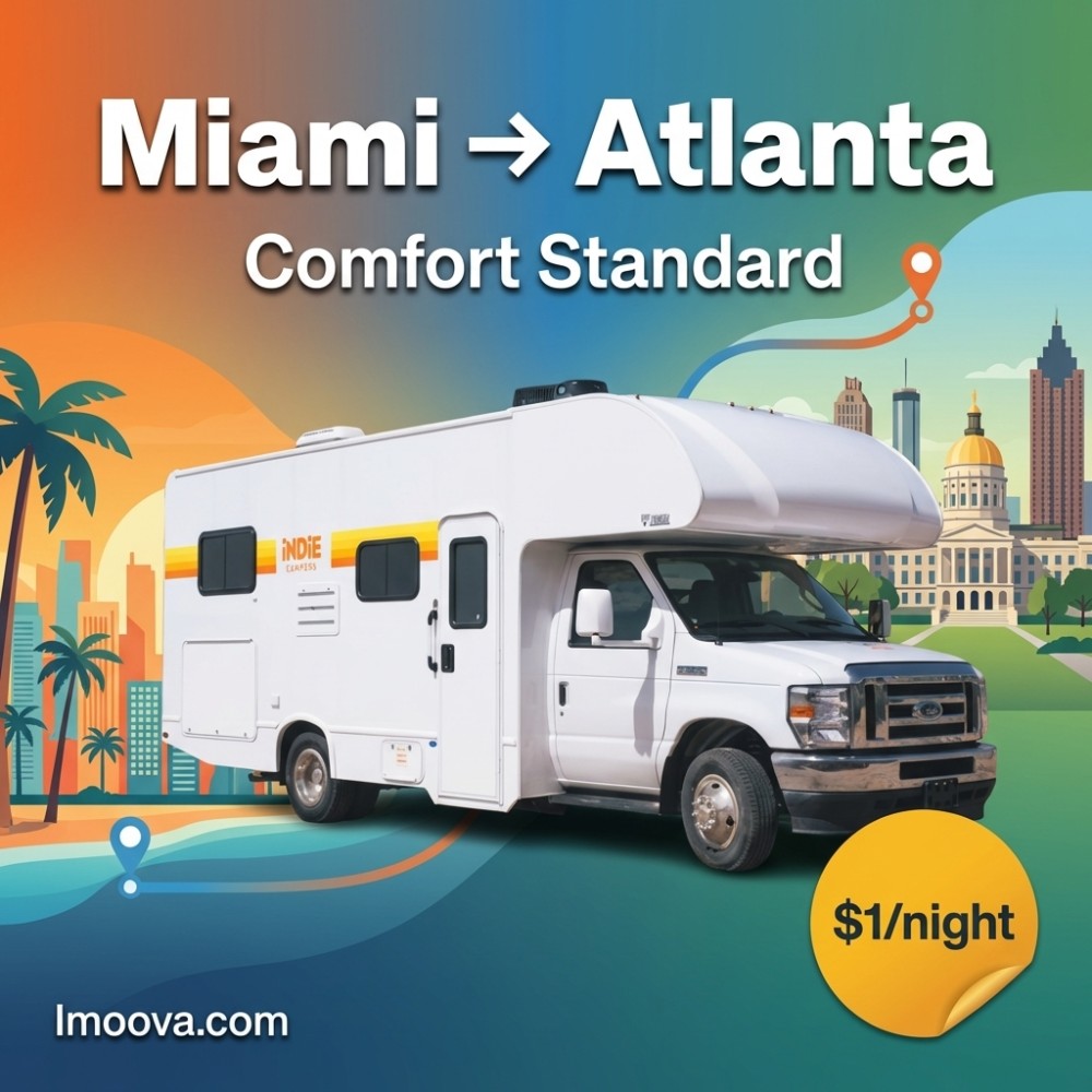 Comfort Standard - Miami to Atlanta