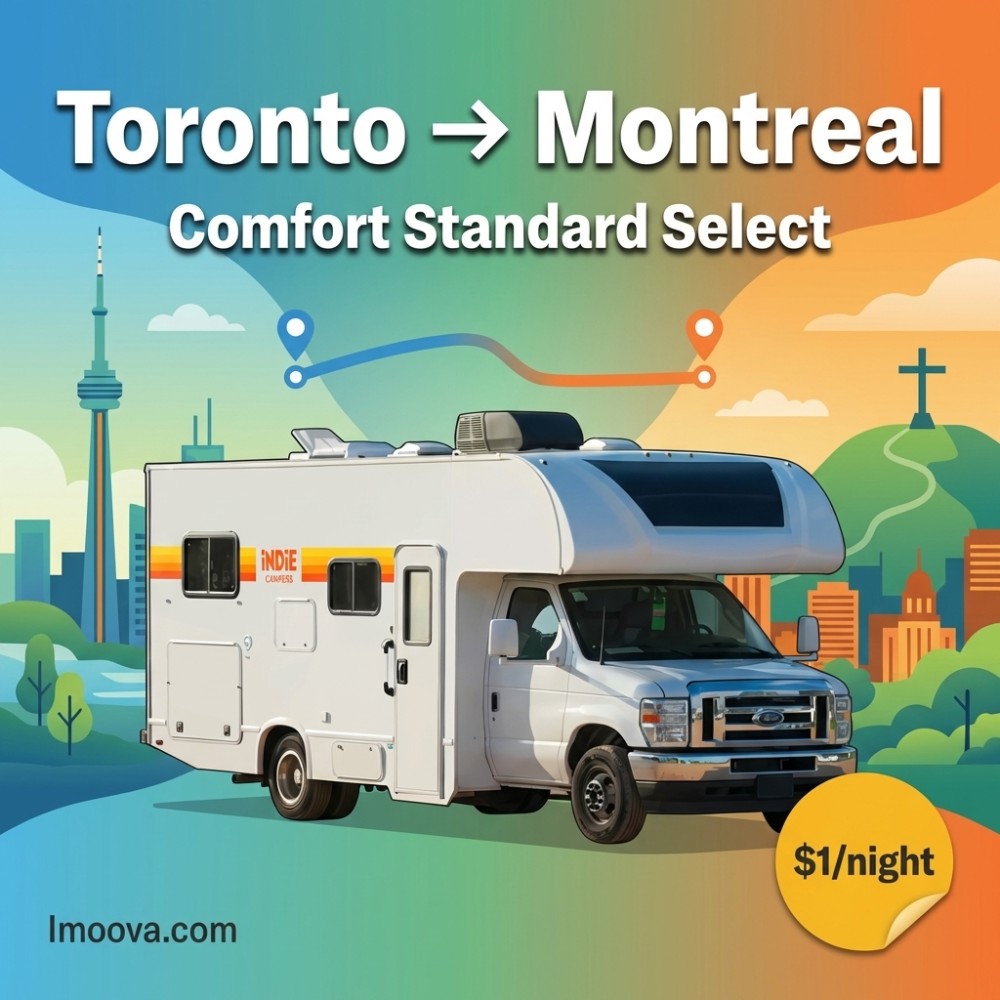 Comfort Standard Select - Toronto to Montreal