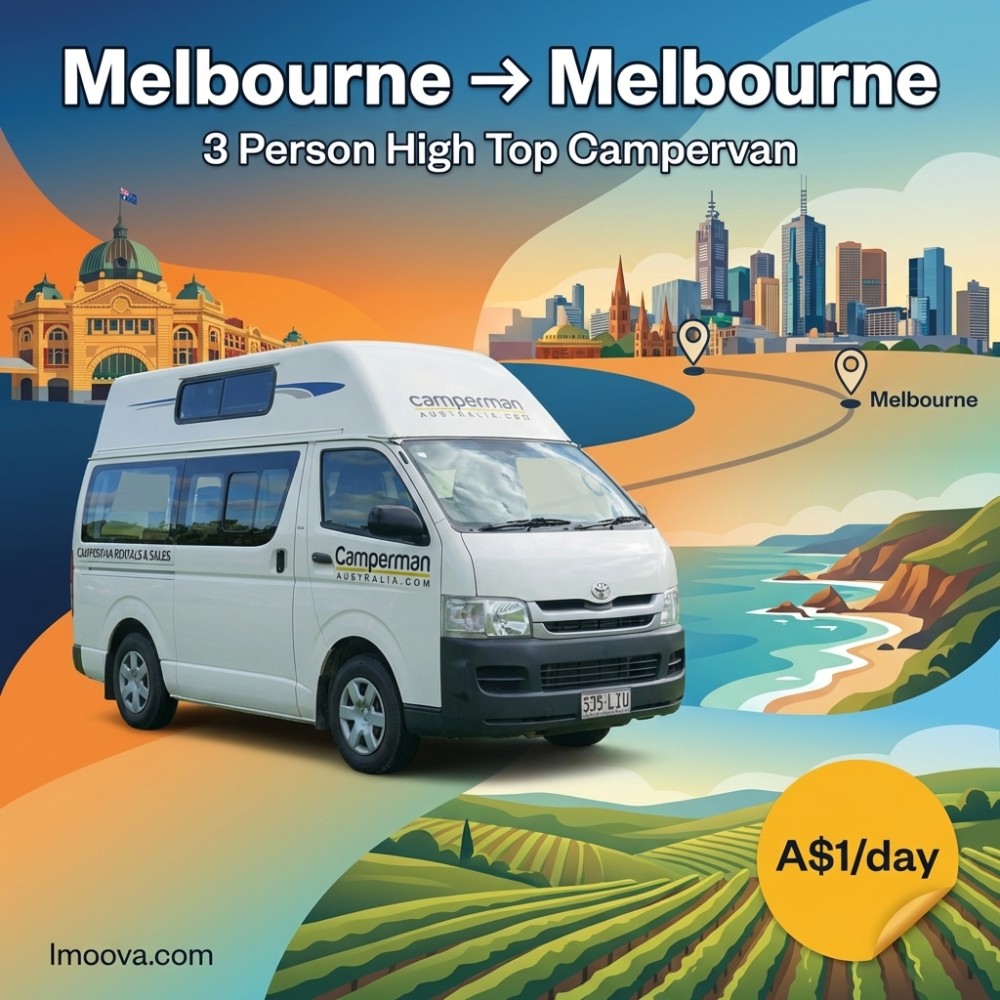 3 Person High Top Campervan - image 1