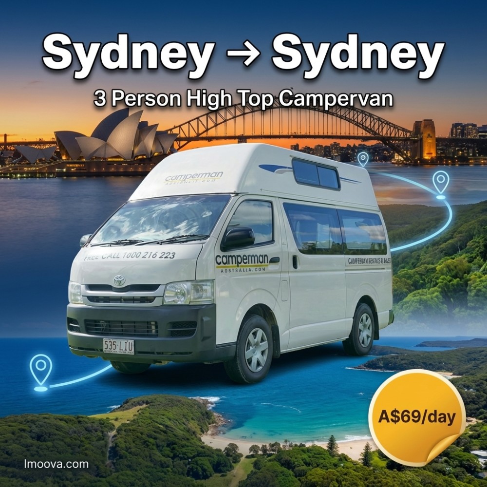 3 Person High Top Campervan - image 1