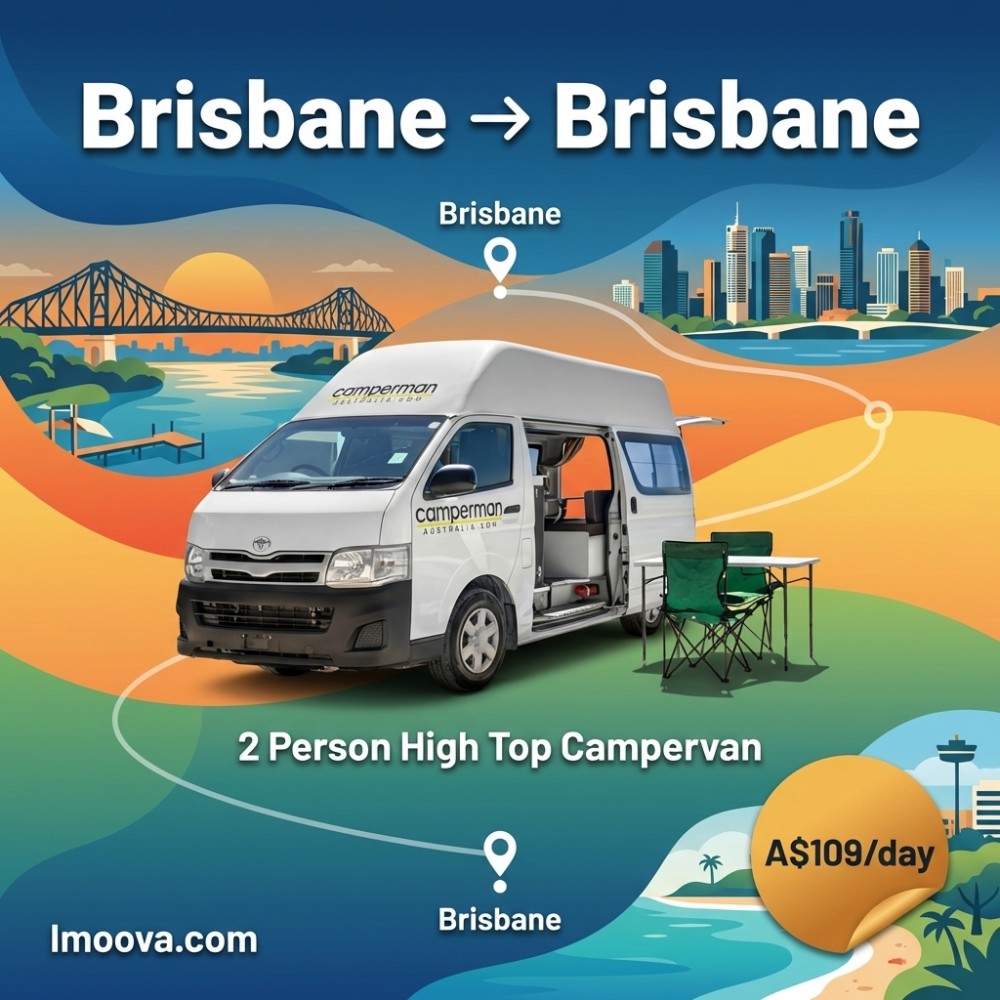 2 Person High Top Campervan - image 1