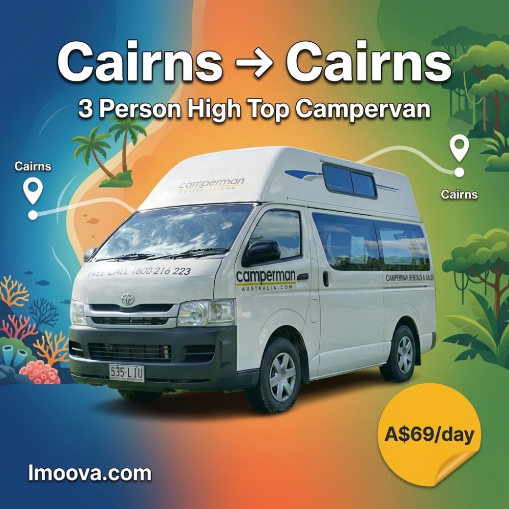 3 Person High Top Campervan - image 1