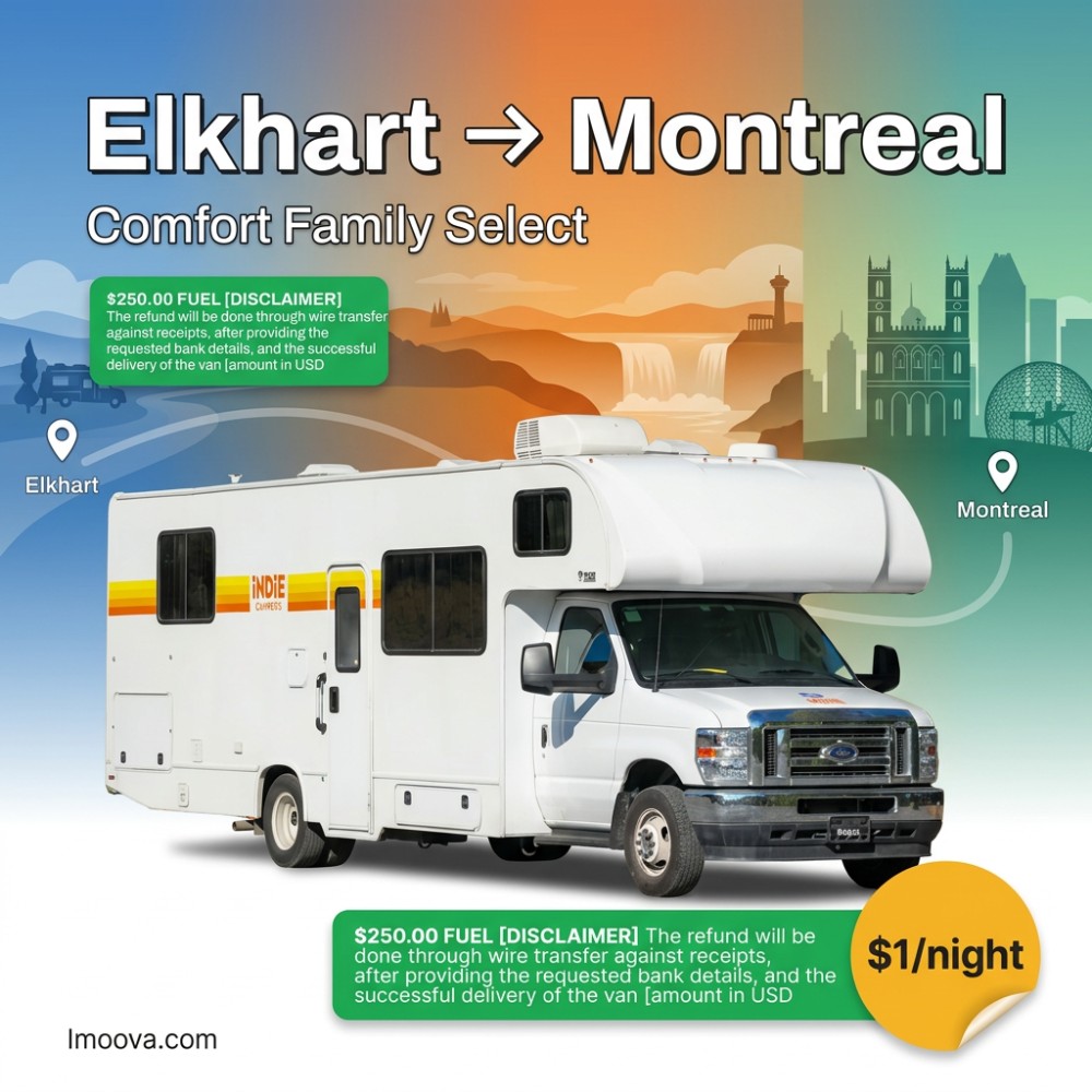 Comfort Family Select - Elkhart to Montreal