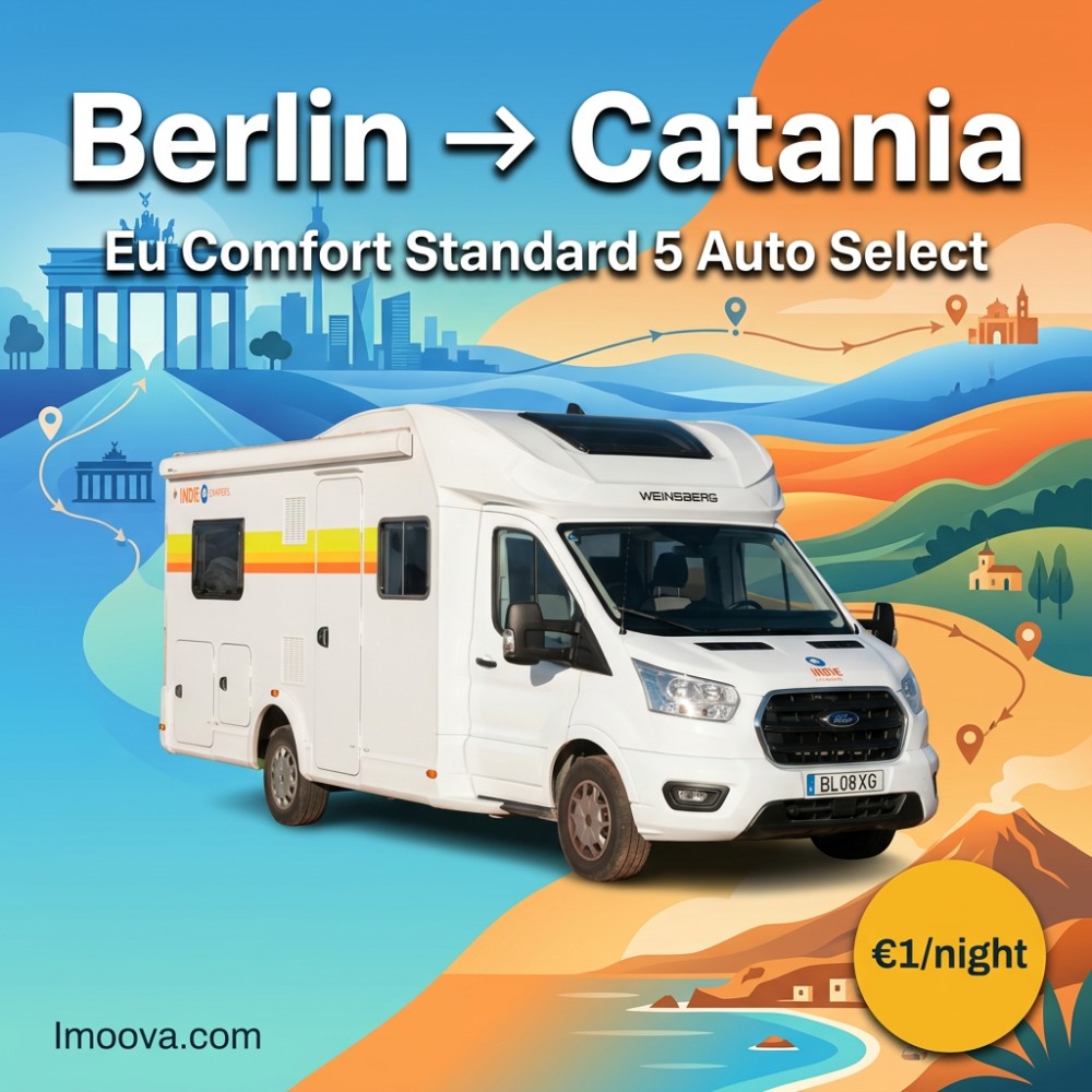 Eu Comfort Standard 5 Auto Select - Berlin to Catania