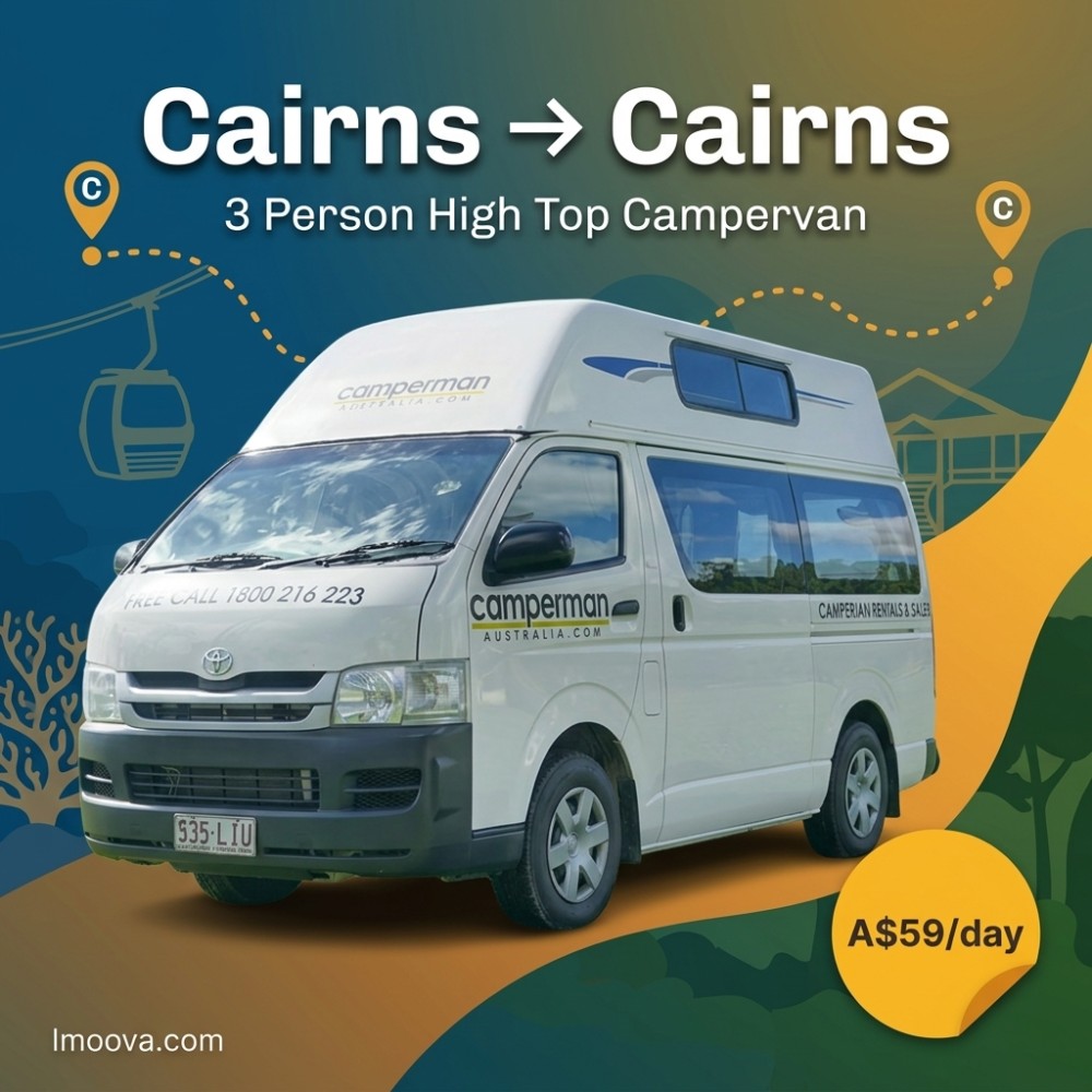 3 Person High Top Campervan - image 1
