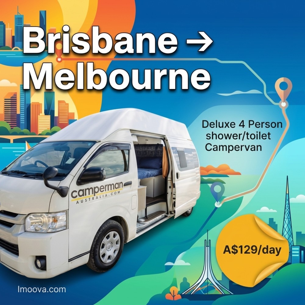 Deluxe 4 Person shower/toilet Campervan - image 1