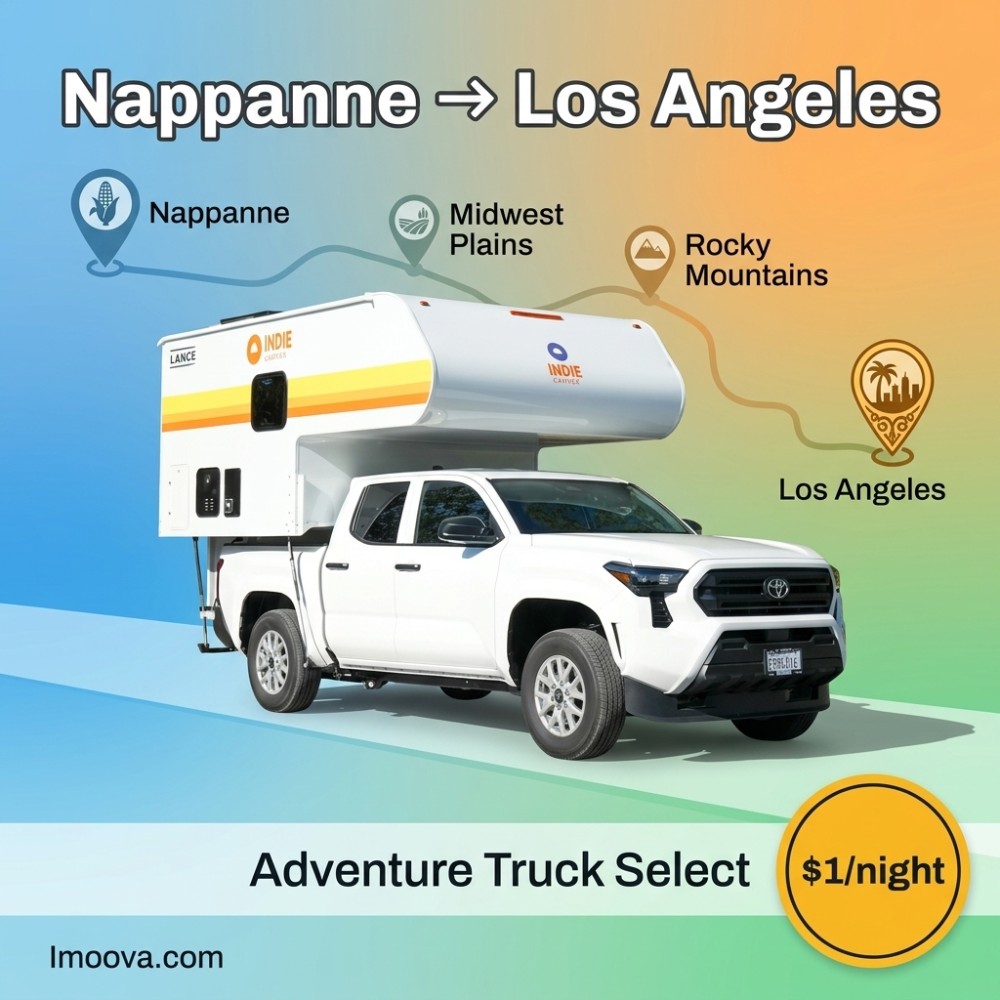 Adventure Truck Select - Nappanne to Los Angeles