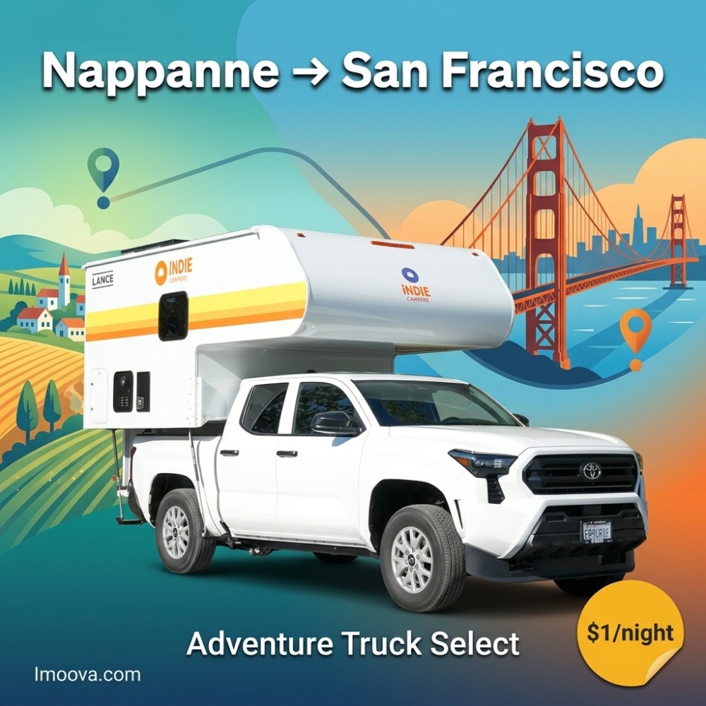 Adventure Truck Select - Nappanne to San Francisco