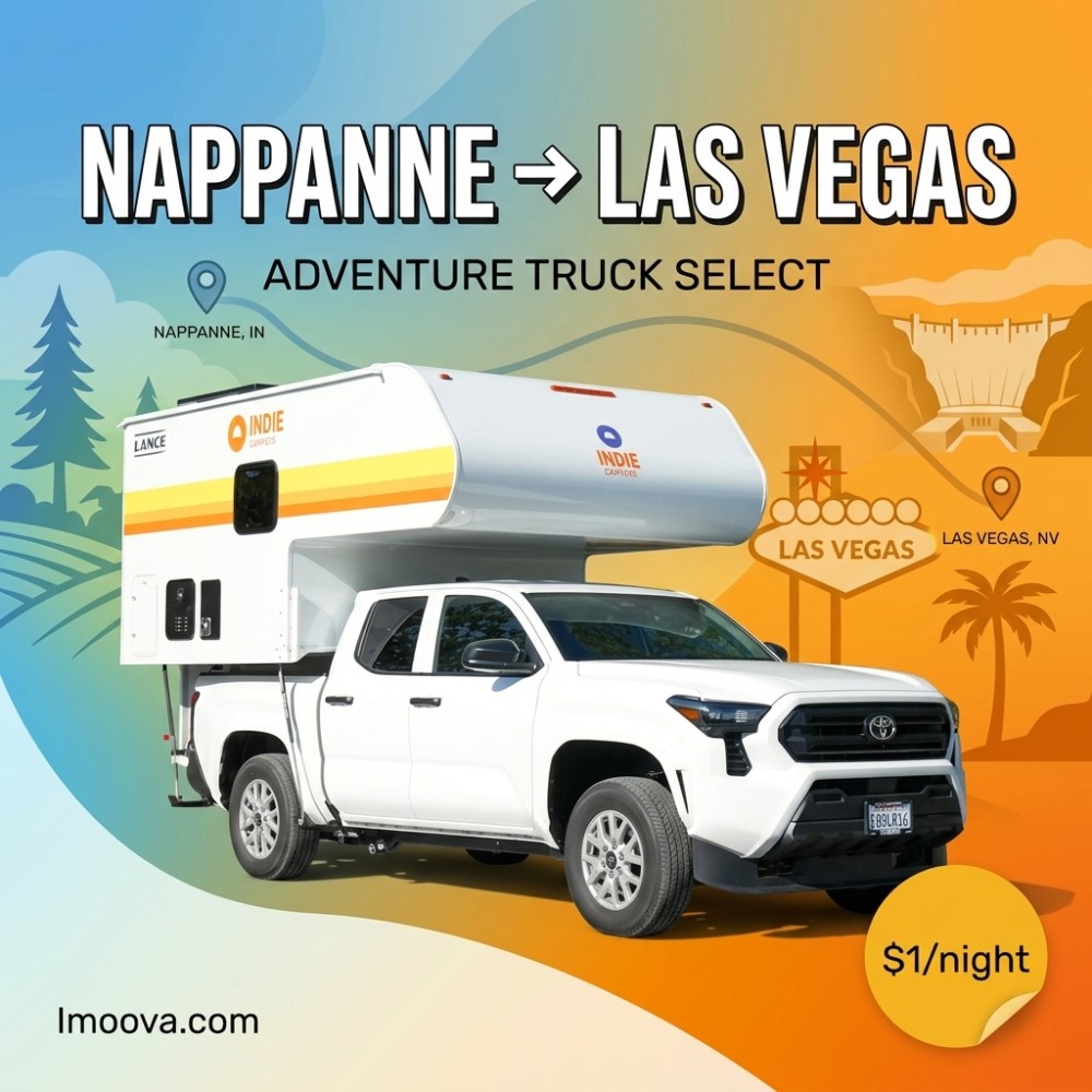 Adventure Truck Select - Nappanne to Las Vegas