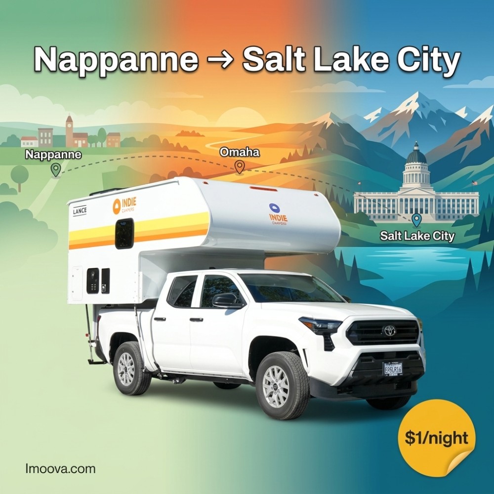 Adventure Truck Select - Nappanne to Salt Lake City