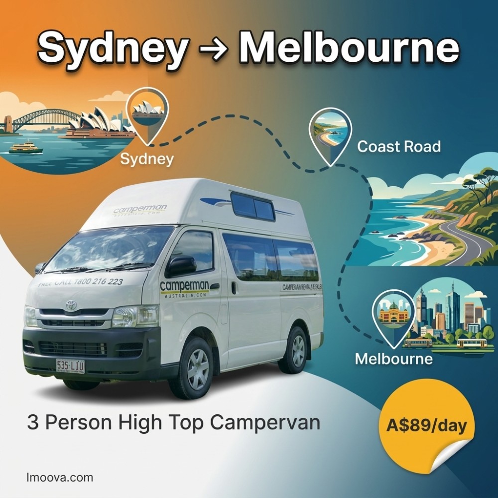 3 Person High Top Campervan - image 1