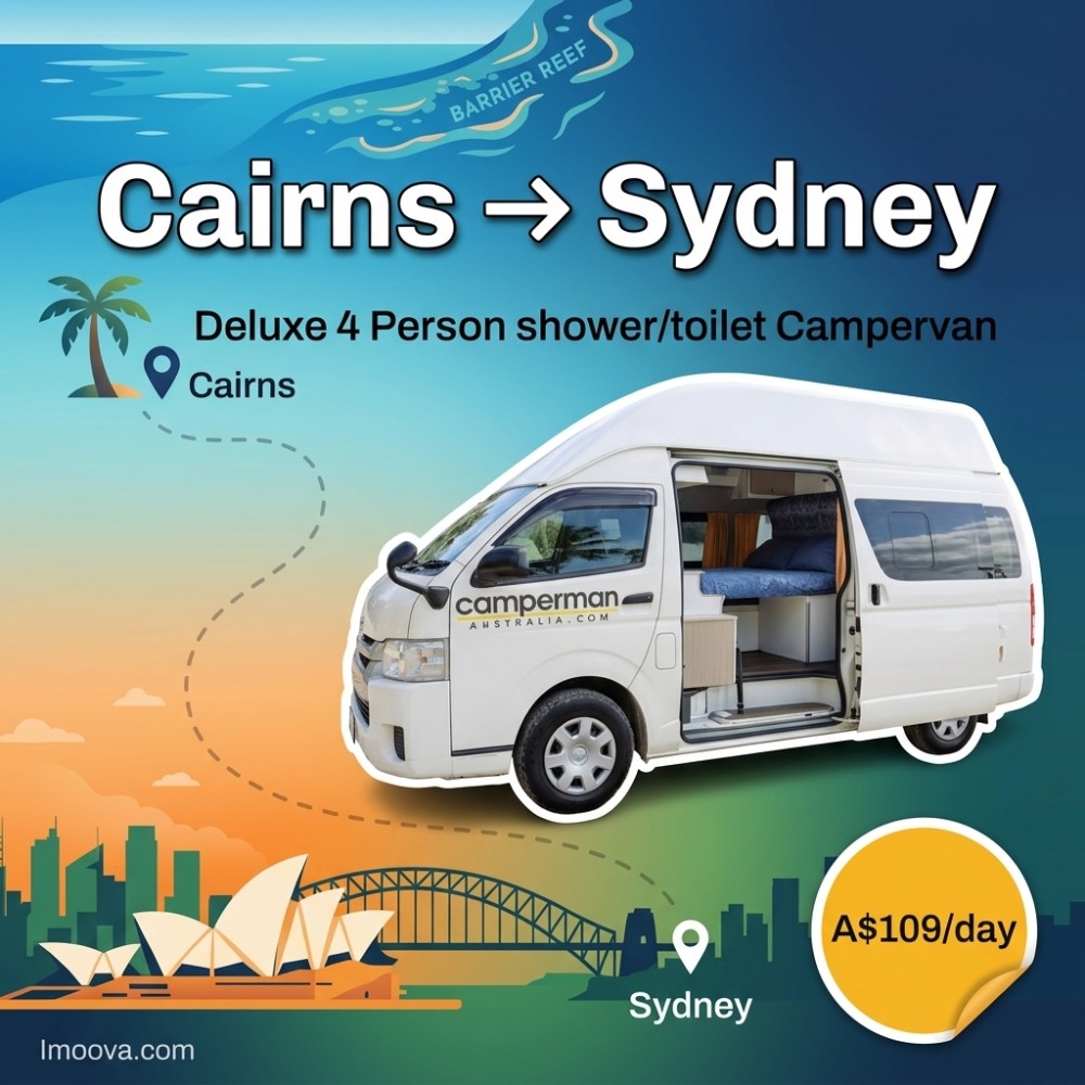 Deluxe 4 Person shower/toilet Campervan - image 1