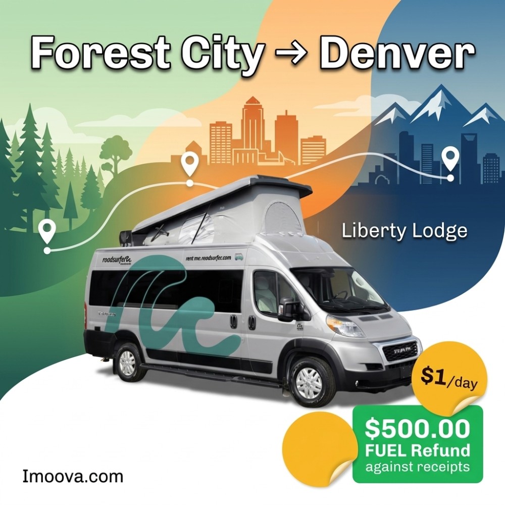 Liberty Lodge - Forest City to Denver