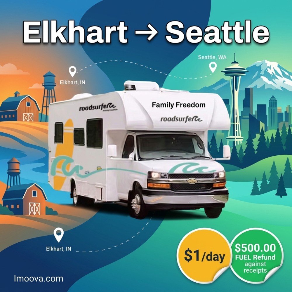 Family Freedom - Elkhart to Seattle