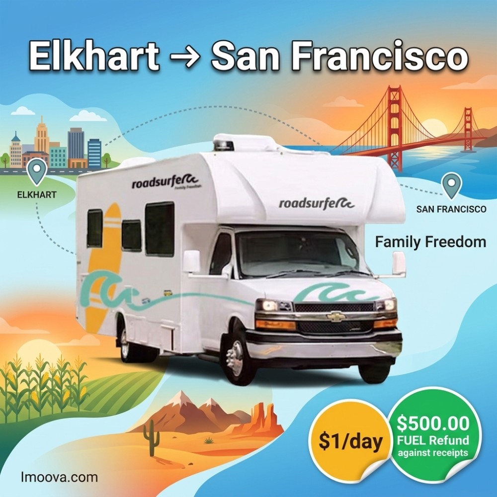 Family Freedom - Elkhart to San Francisco