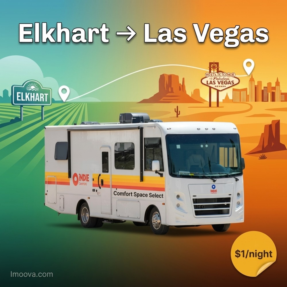 Comfort Space Select - Elkhart to Las Vegas