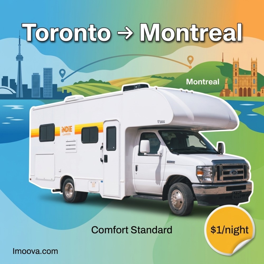 Comfort Standard - Toronto to Montreal