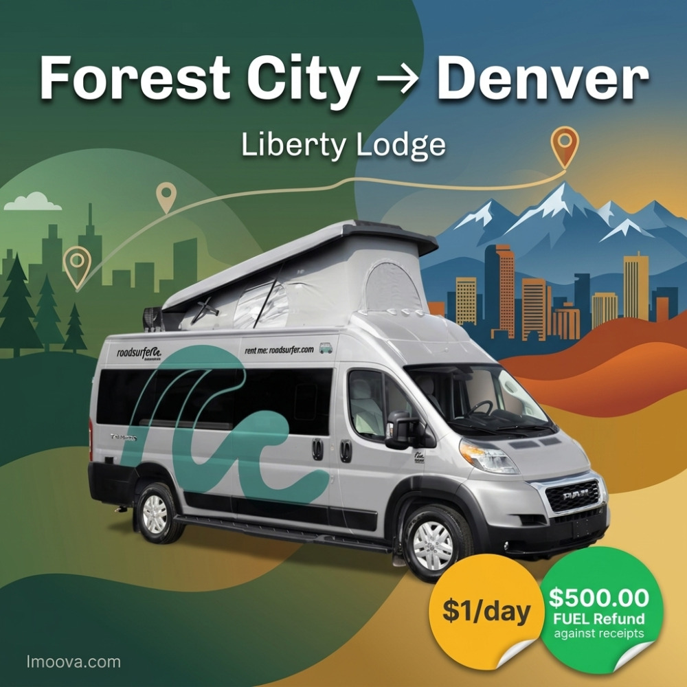 Liberty Lodge - Forest City to Denver