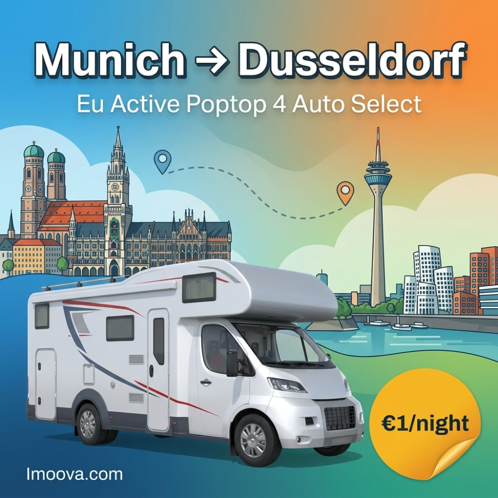 Eu Active Poptop 4 Auto Select - Munich to Dusseldorf