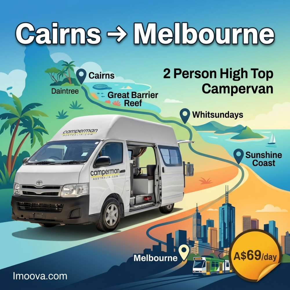 2 Person High Top Campervan - image 1