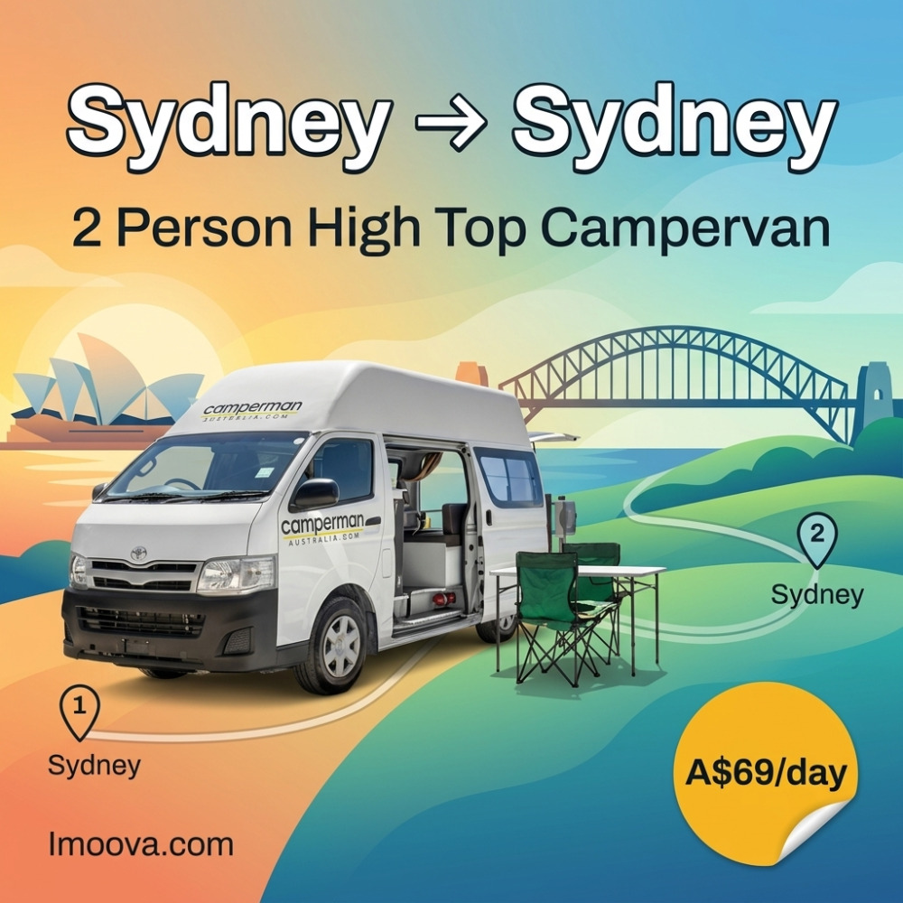 2 Person High Top Campervan - image 1