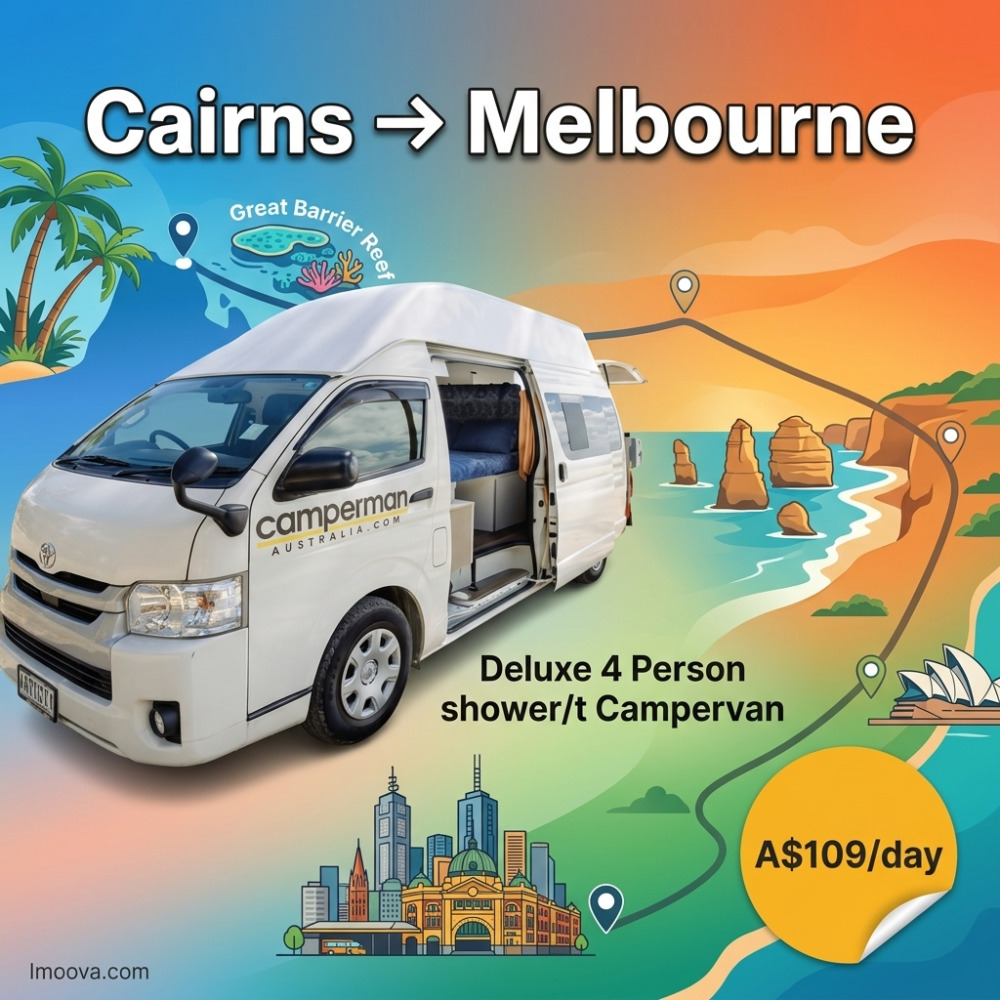 Deluxe 4 Person shower/toilet Campervan - image 1