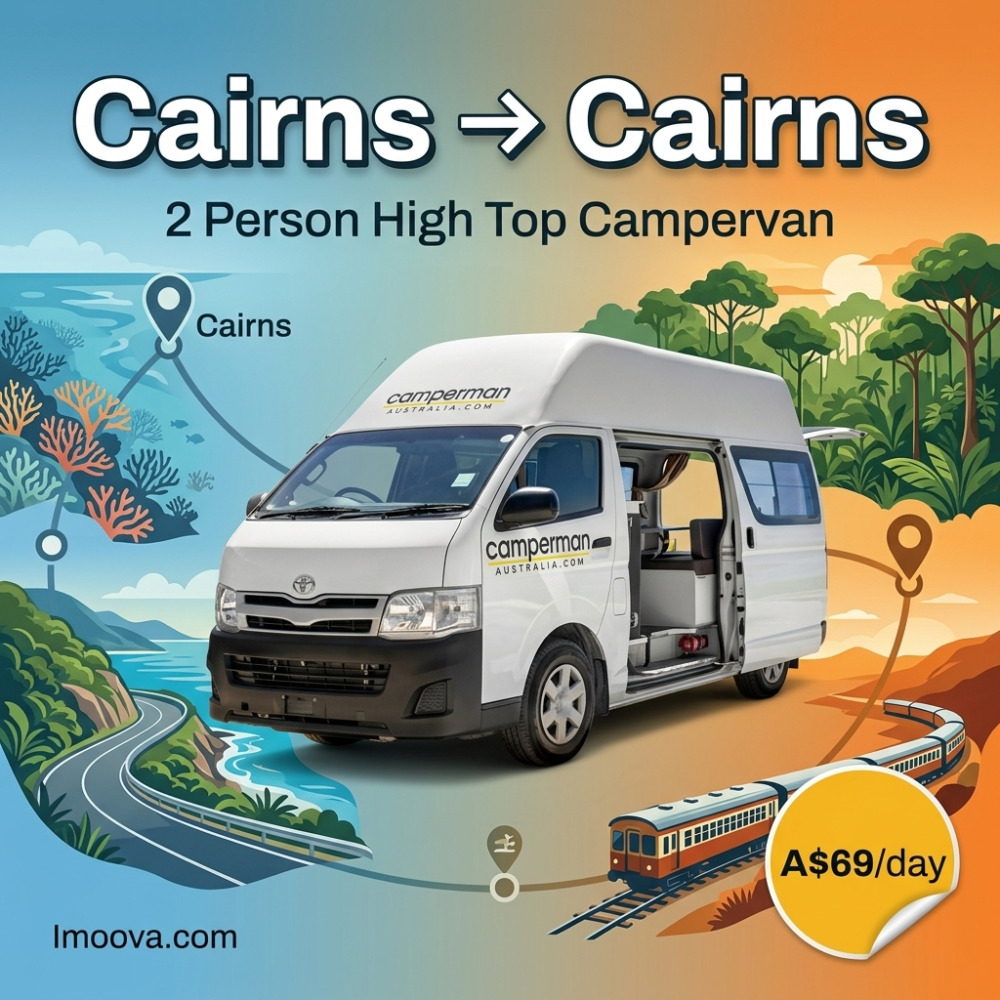 2 Person High Top Campervan - image 1