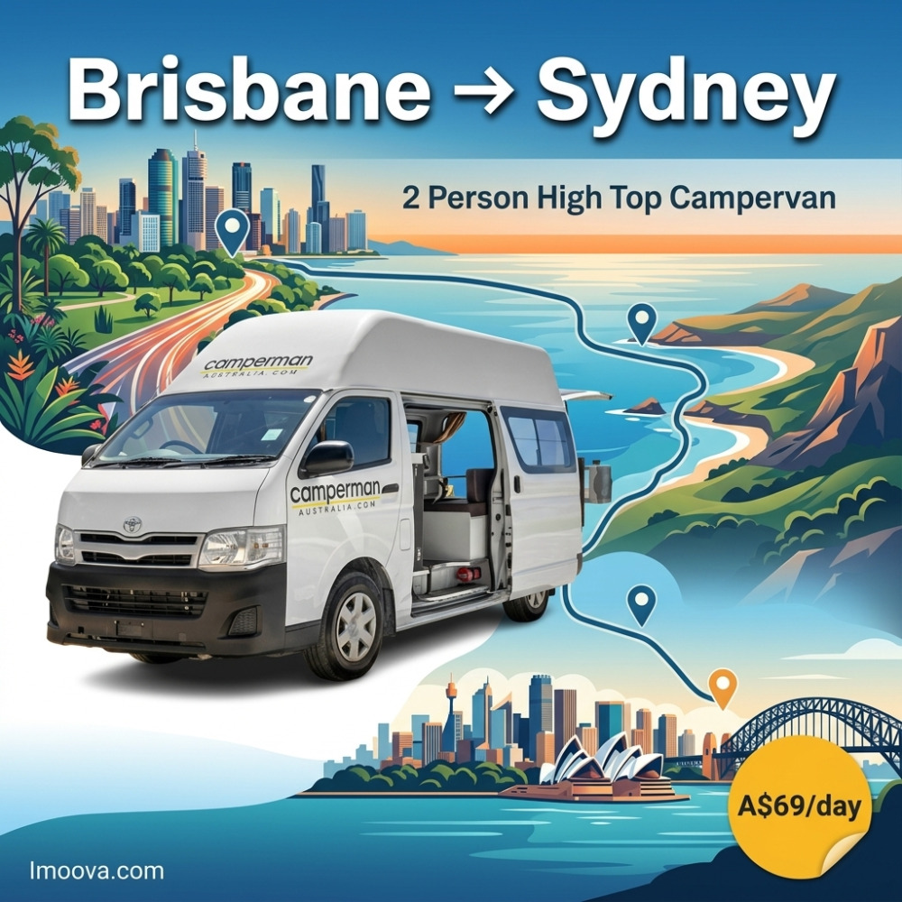 2 Person High Top Campervan - image 1