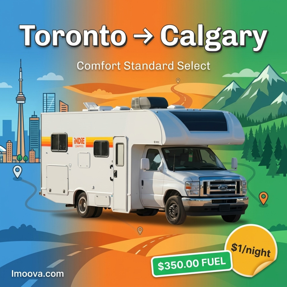 Comfort Standard Select - Toronto to Calgary
